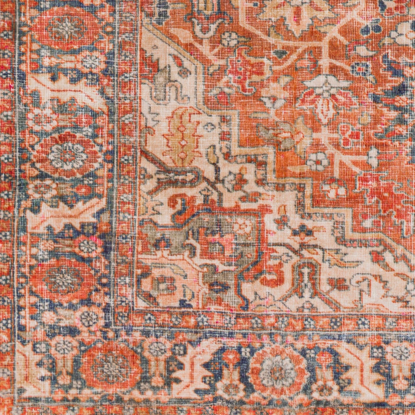 Lavable LVB-2303 3' x 4' Machine Woven Washable Accent Rug