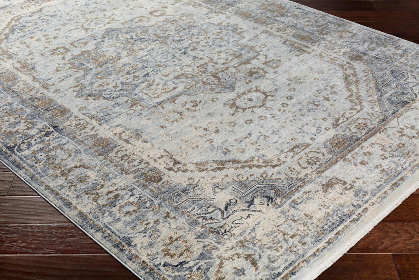 Liverpool LVP-2302 3'11" x 5'7" Machine Woven Accent Rug