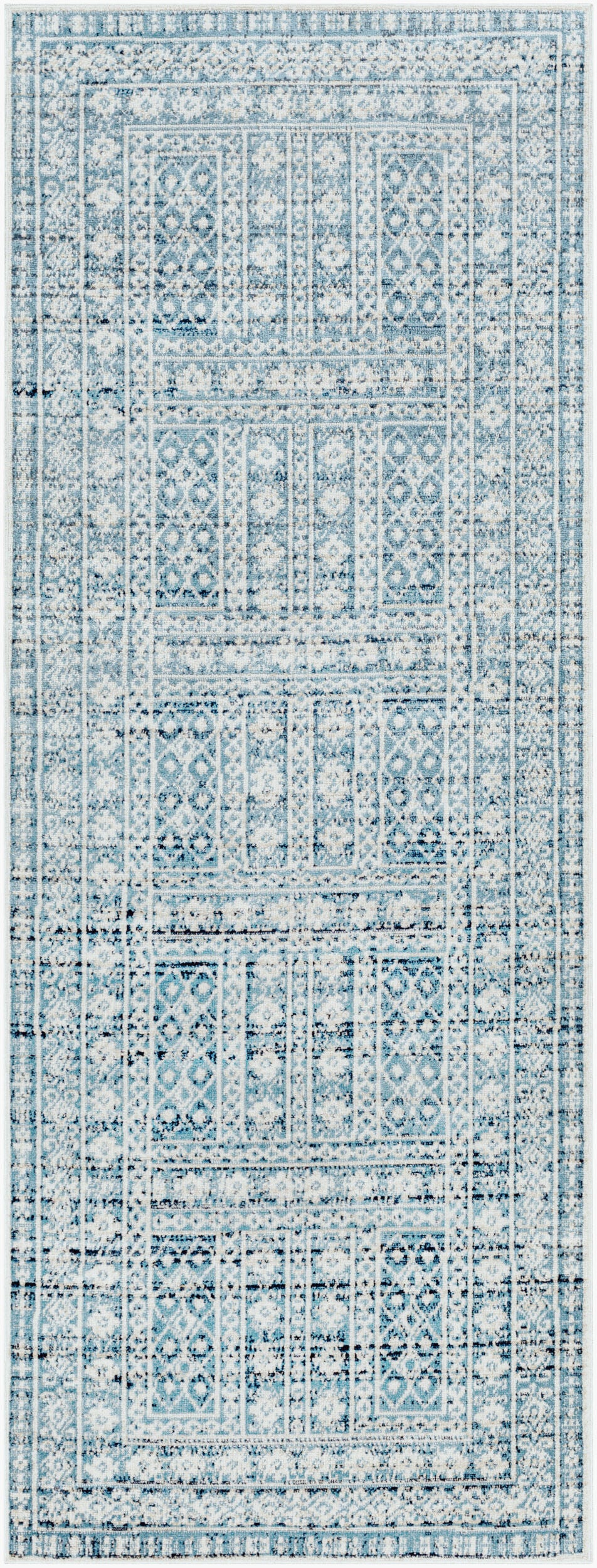 Lavadora LVR-2300 7ft Runner Machine Woven Washable Runner Rug