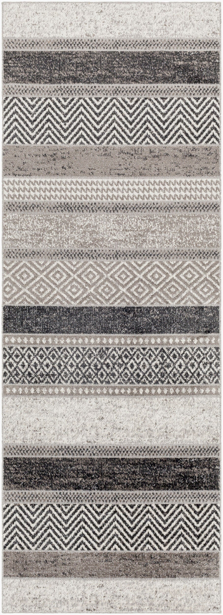 Lavadora LVR-2304 7ft Runner Machine Woven Washable Runner Rug