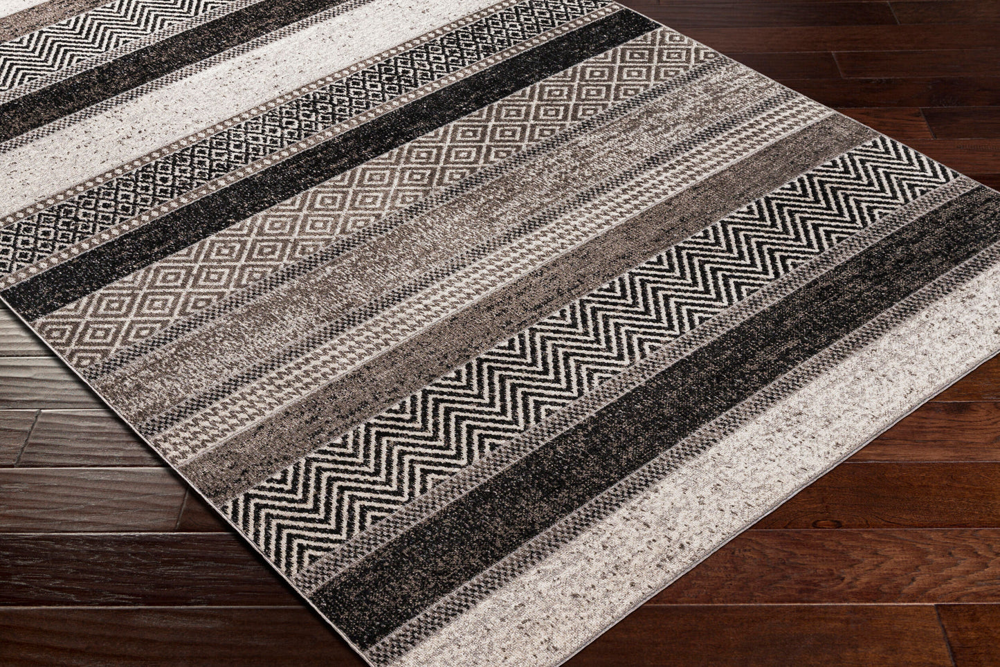 Lavadora LVR-2304 5' x 7' Machine Woven Washable Area Rug