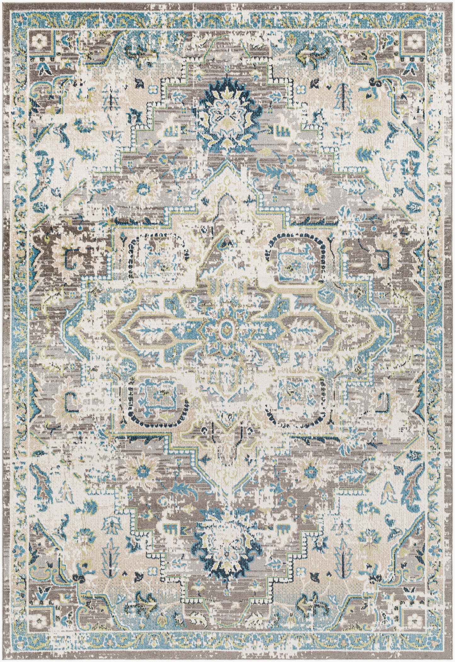 Lavadora LVR-2306 8' x 10' Machine Woven Washable Area Rug