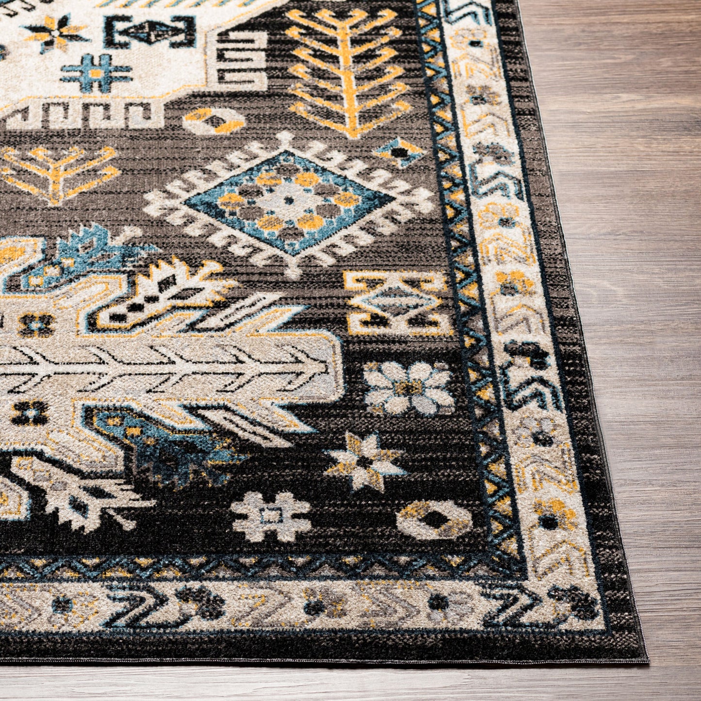 Lavadora LVR-2307 5' x 7' Machine Woven Washable Area Rug