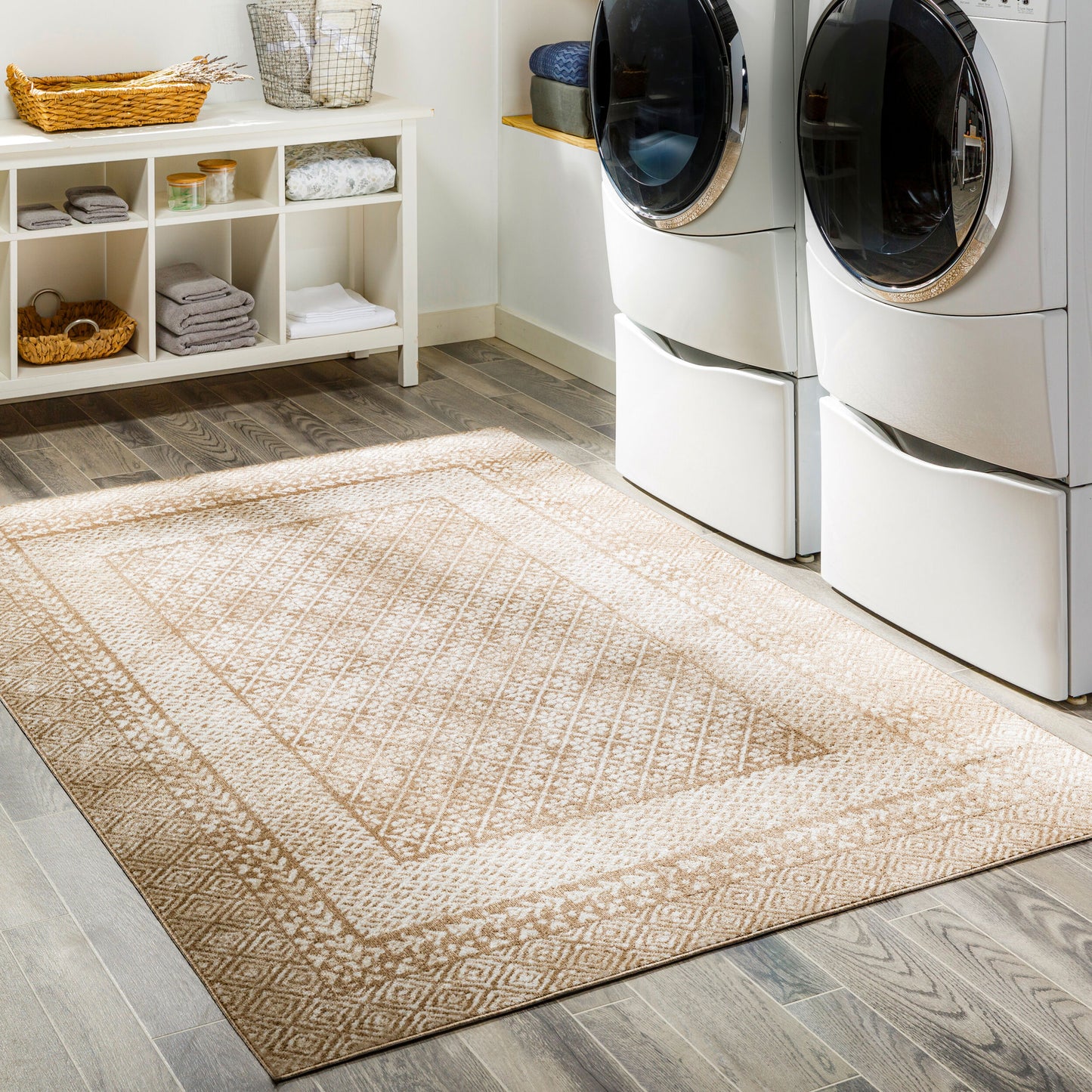 Lavadora LVR-2309 6' x 9' Machine Woven Washable Area Rug