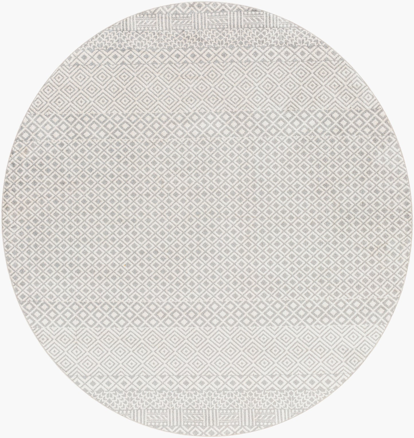 Lavadora LVR-2321 6ft Round Machine Woven Washable Area Rug
