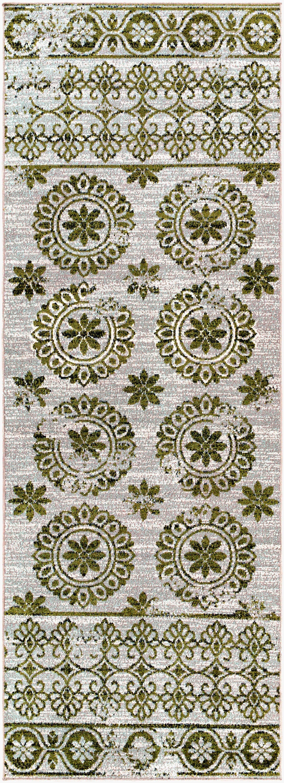 Lavadora LVR-2326 7ft Runner Machine Woven Washable Runner Rug