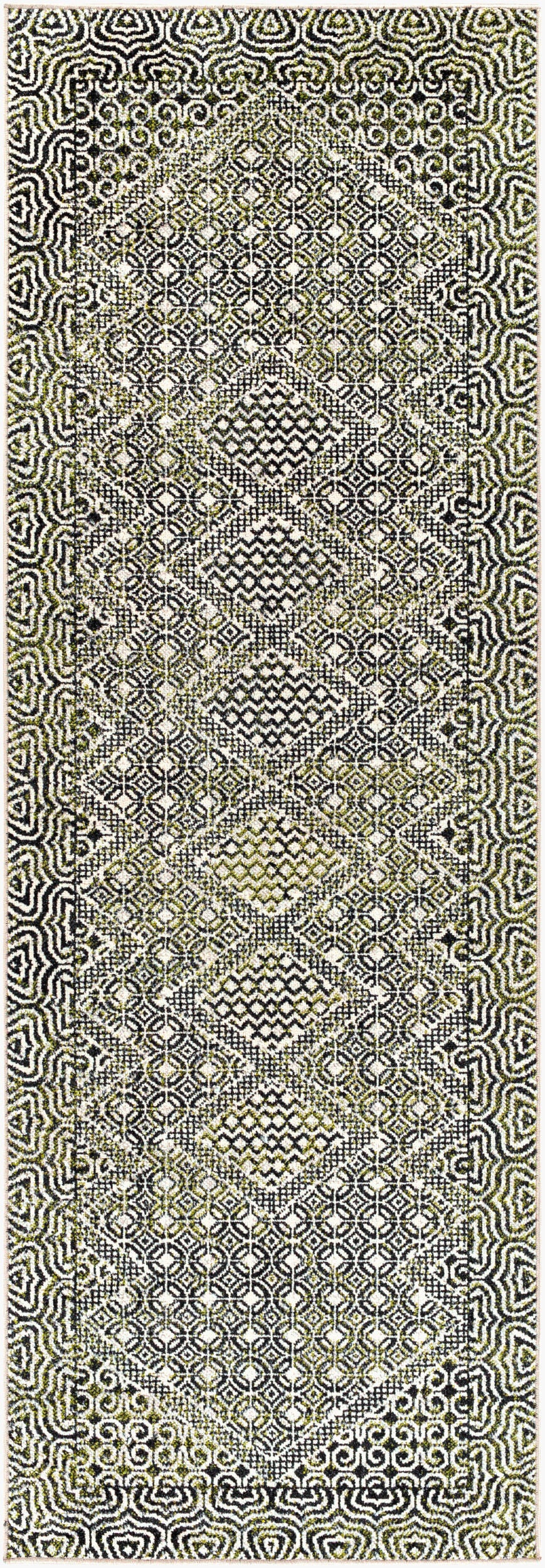 Lavadora LVR-2328 7ft Runner Machine Woven Washable Runner Rug