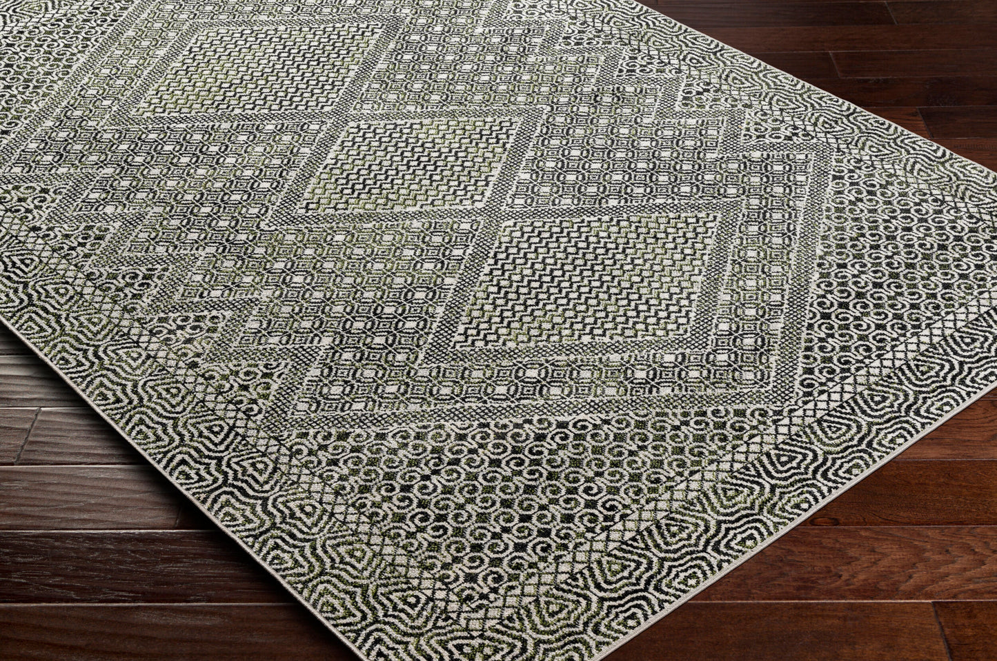 Lavadora LVR-2328 6' x 9' Machine Woven Washable Area Rug
