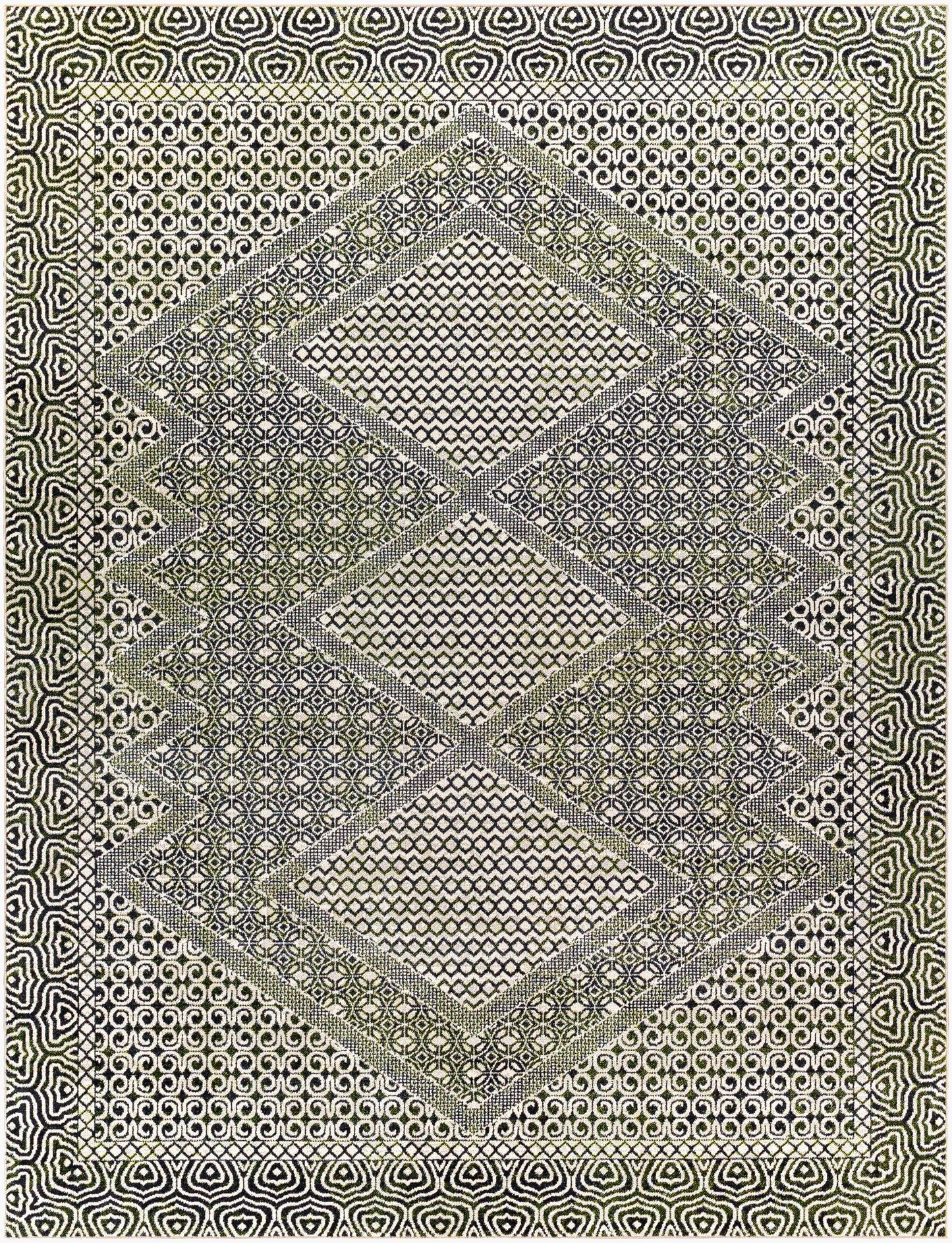 Lavadora LVR-2328 8' x 10' Machine Woven Washable Area Rug