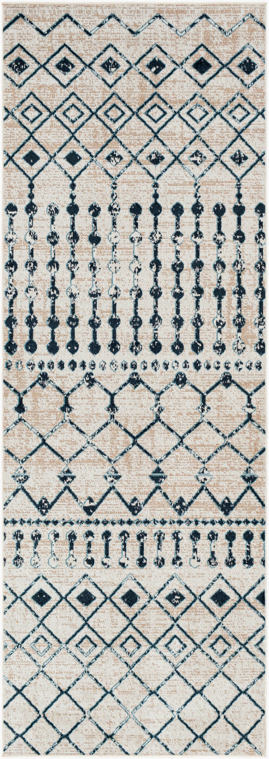Lavadora LVR-2338 7ft Runner Machine Woven Washable Runner Rug