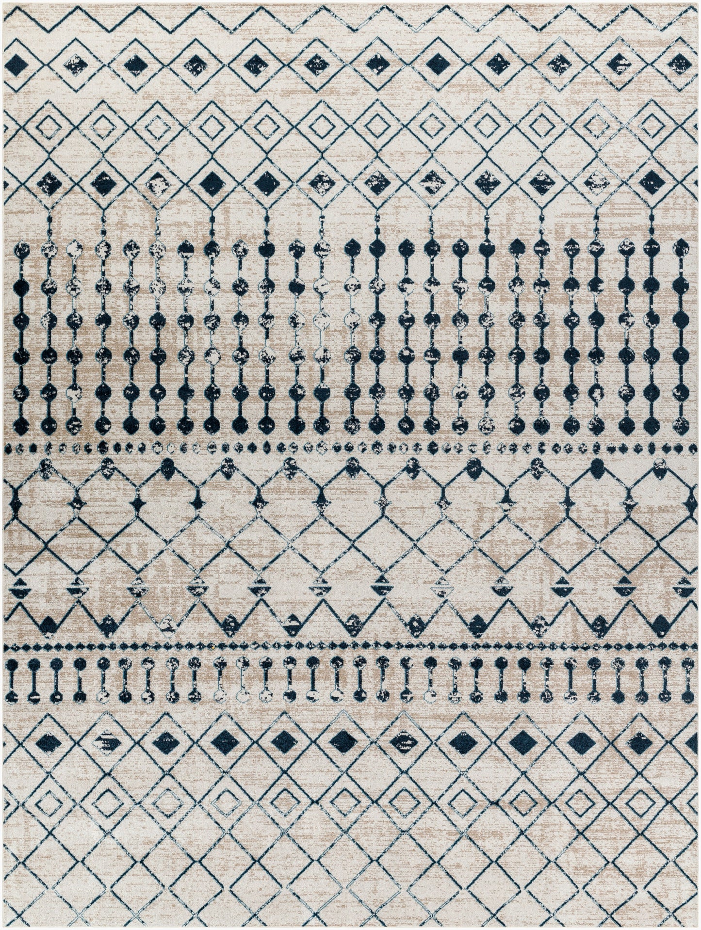 Lavadora LVR-2338 8' x 10' Machine Woven Washable Area Rug