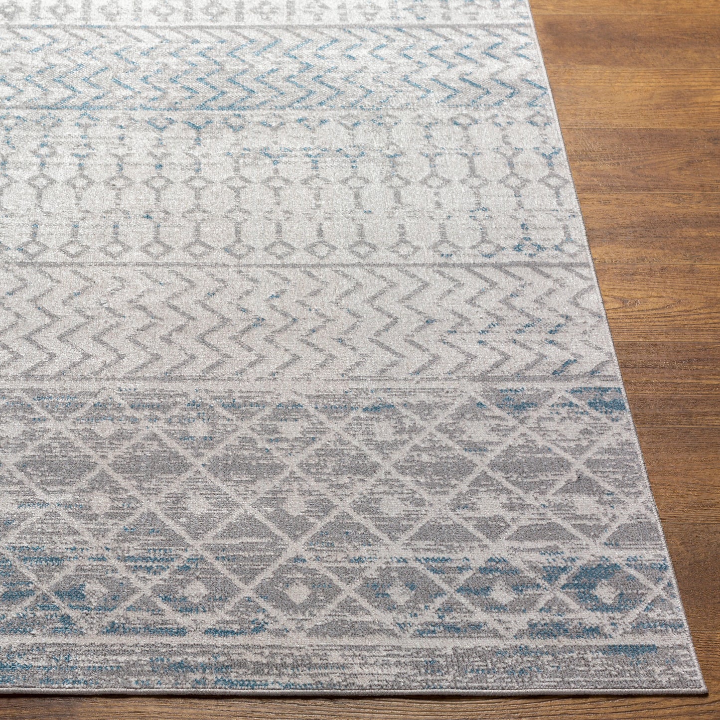 Lavadora LVR-2343 6ft Round Machine Woven Washable Area Rug