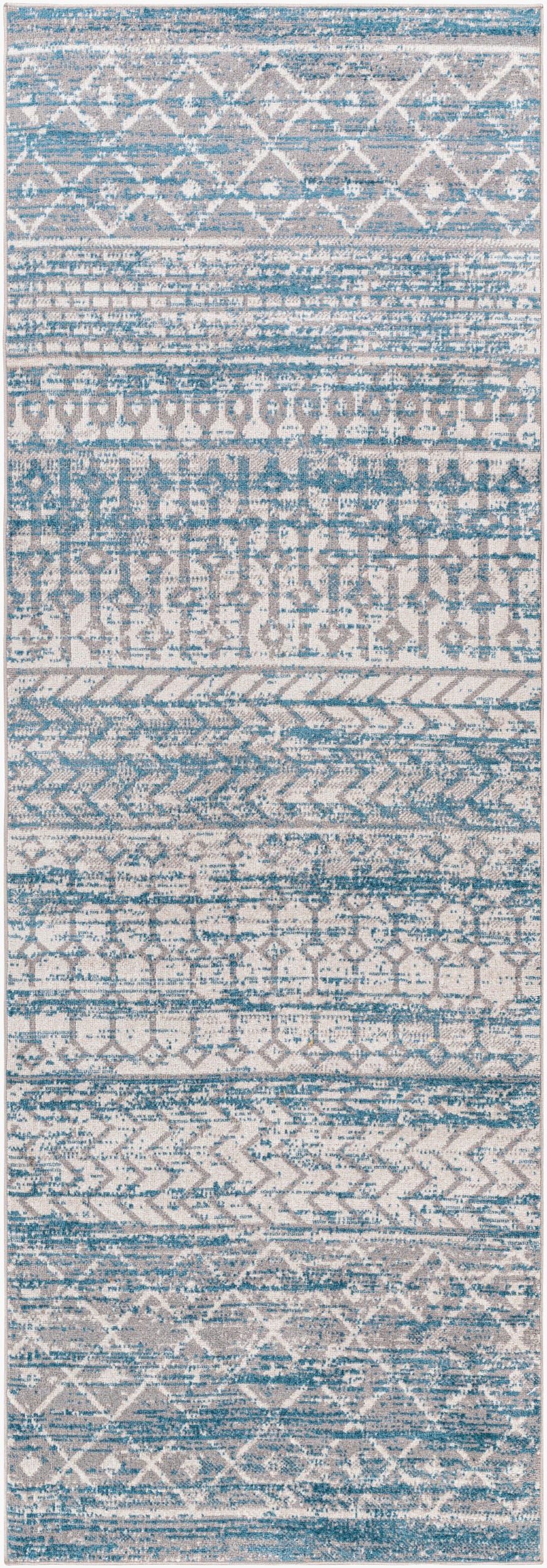 Lavadora LVR-2344 7ft Runner Machine Woven Washable Runner Rug