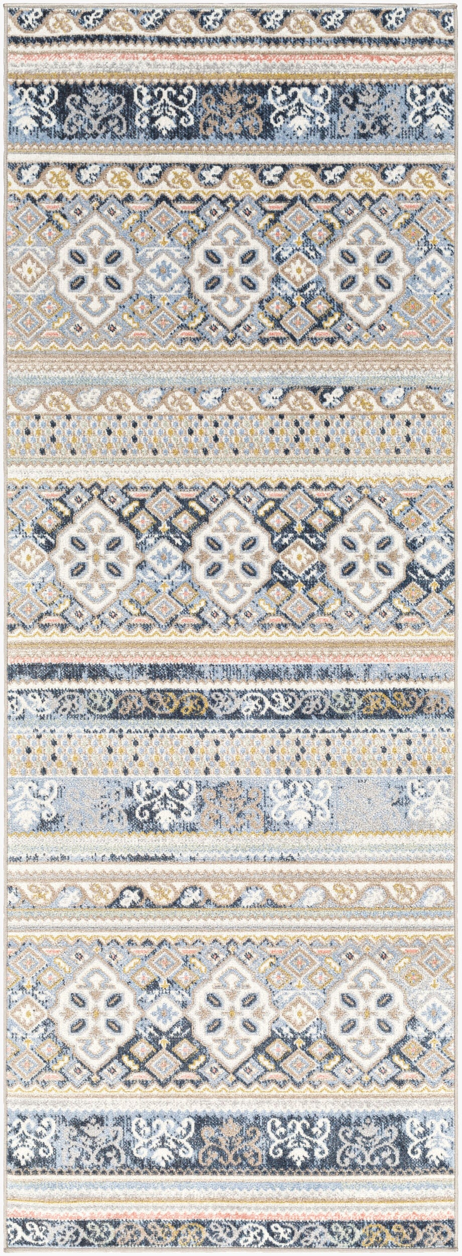 Lavadora LVR-2349 7ft Runner Machine Woven Washable Runner Rug