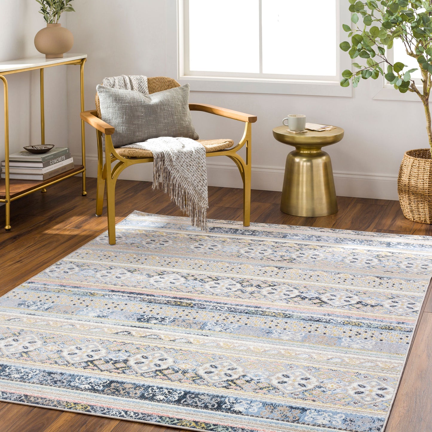 Lavadora LVR-2349 7ft Runner Machine Woven Washable Runner Rug