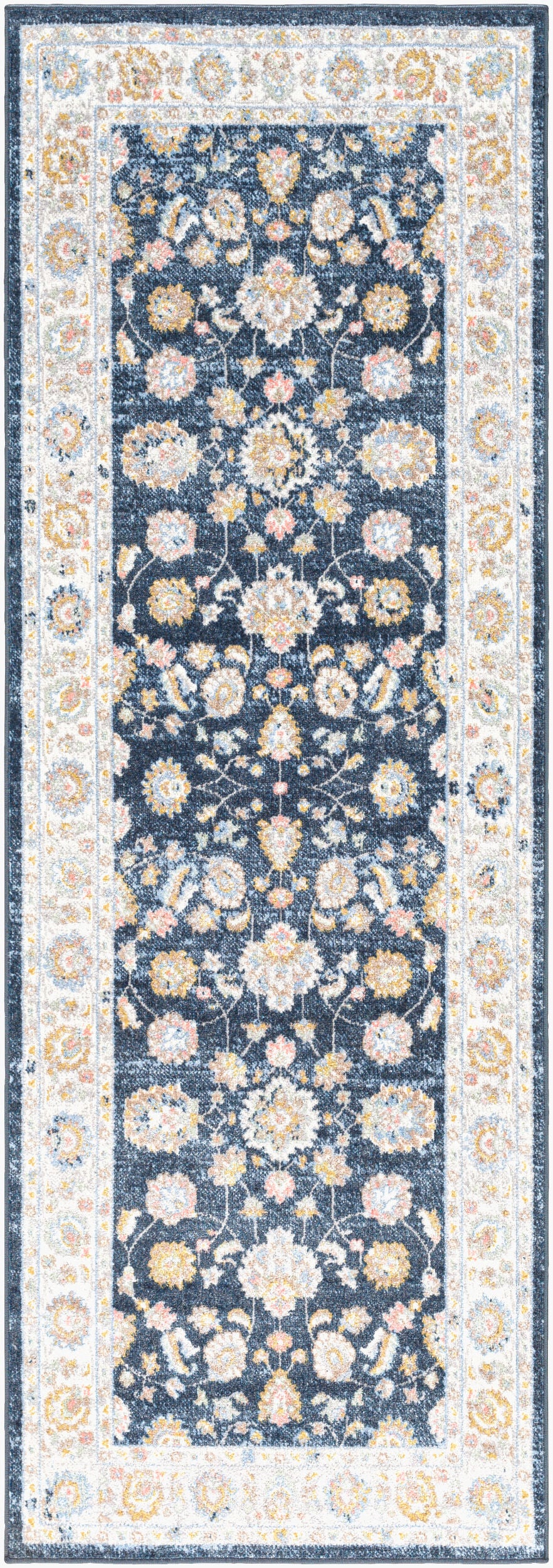 Lavadora LVR-2350 7ft Runner Machine Woven Washable Runner Rug