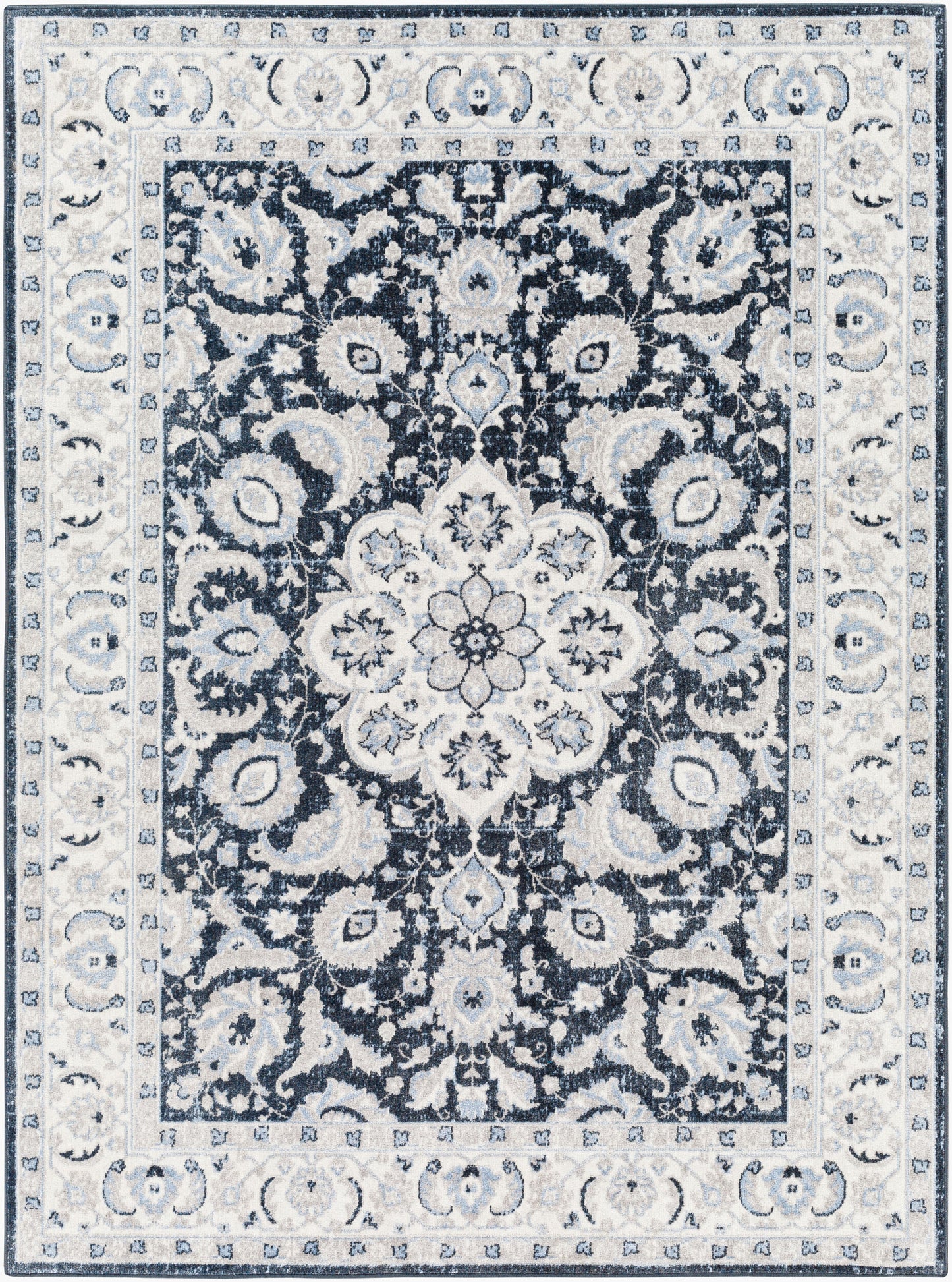 Lavadora LVR-2353 6' x 9' Machine Woven Washable Area Rug