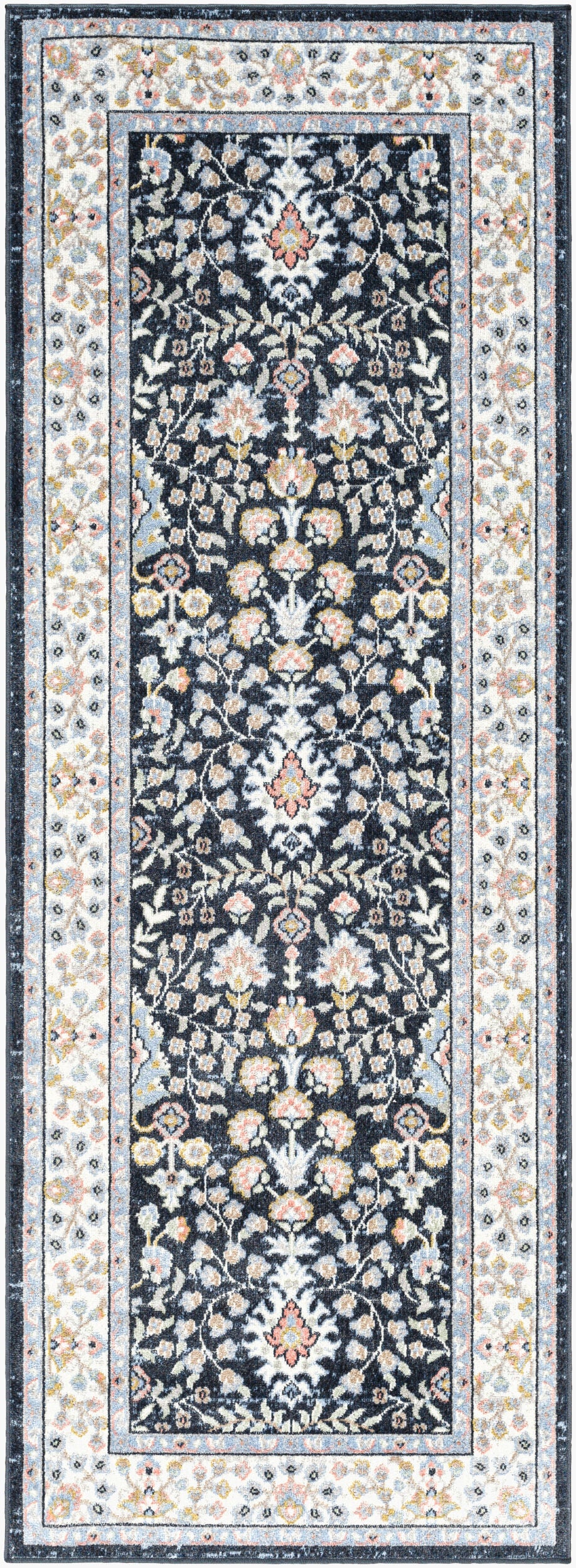 Lavadora LVR-2354 7ft Runner Machine Woven Washable Runner Rug