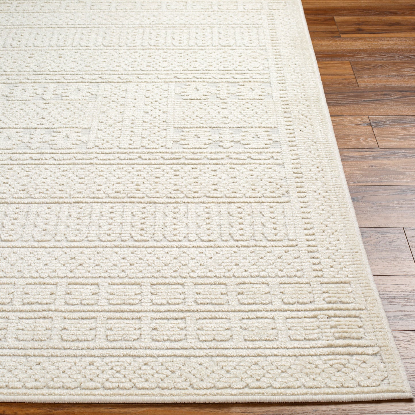 Lyna LYA-2301 2' x 3' Machine Woven Washable Accent Rug