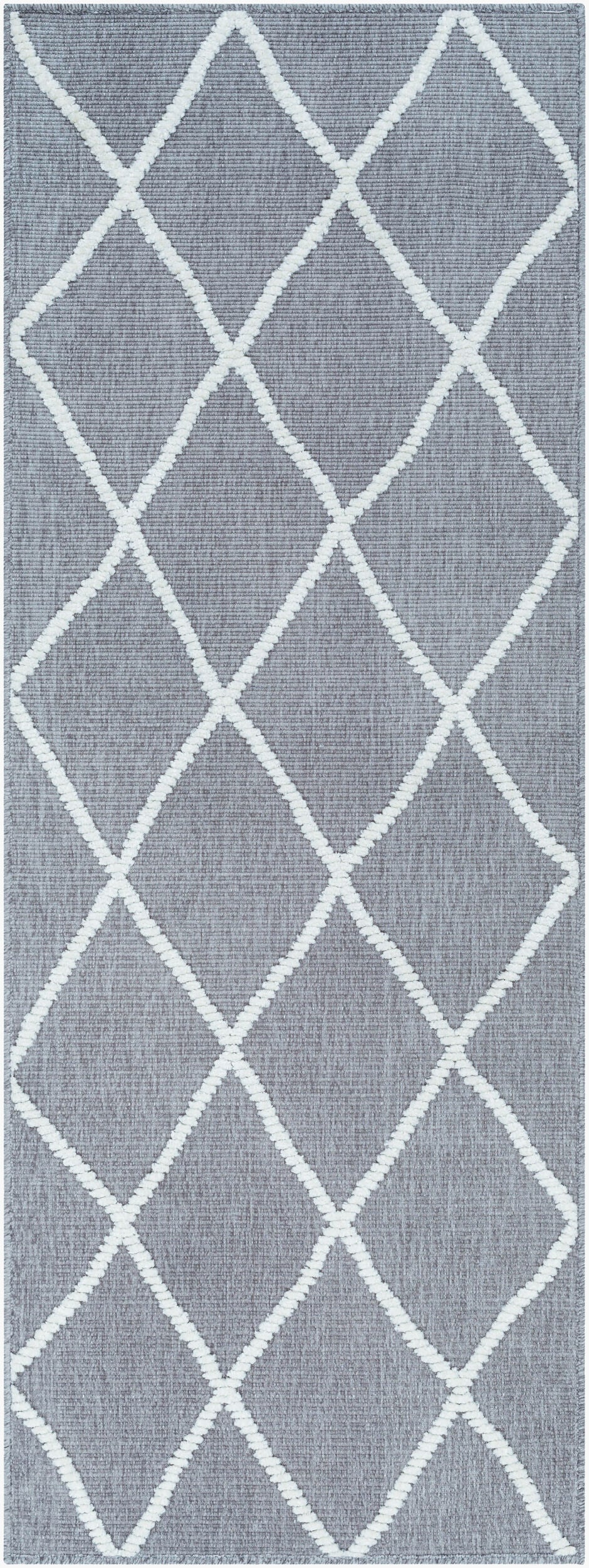 Lyna LYA-2304 7ft Runner Machine Woven Washable Runner Rug