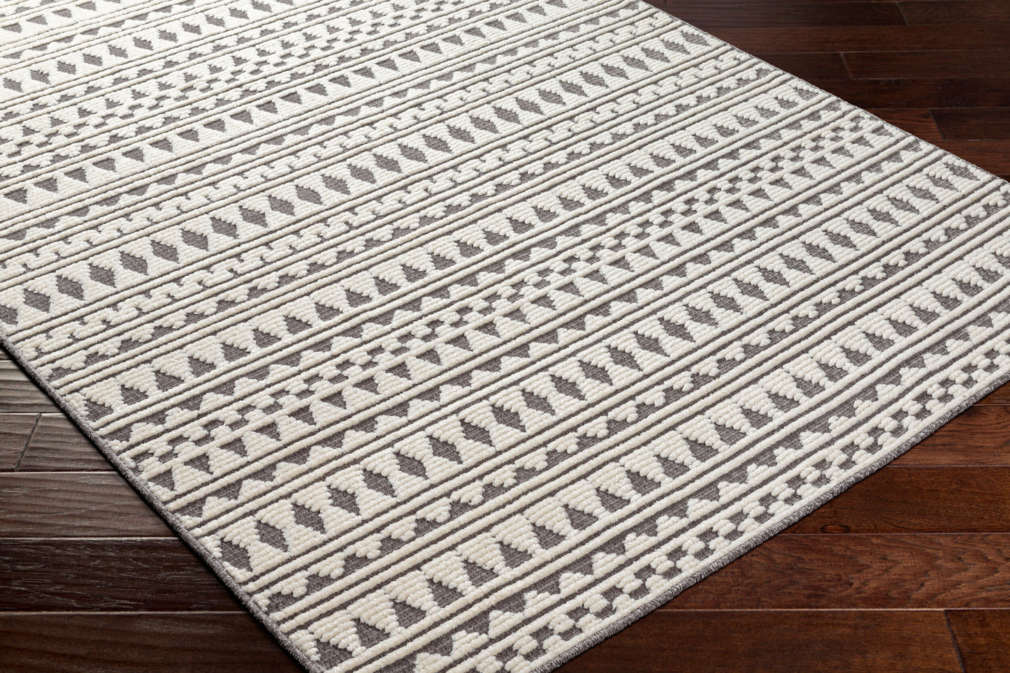 Lyna LYA-2305 3' x 5' Machine Woven Washable Accent Rug