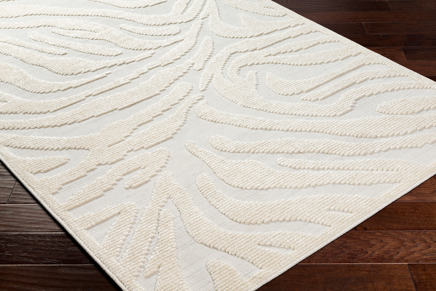 Lyna LYA-2316 2' x 3' Machine Woven Washable Accent Rug