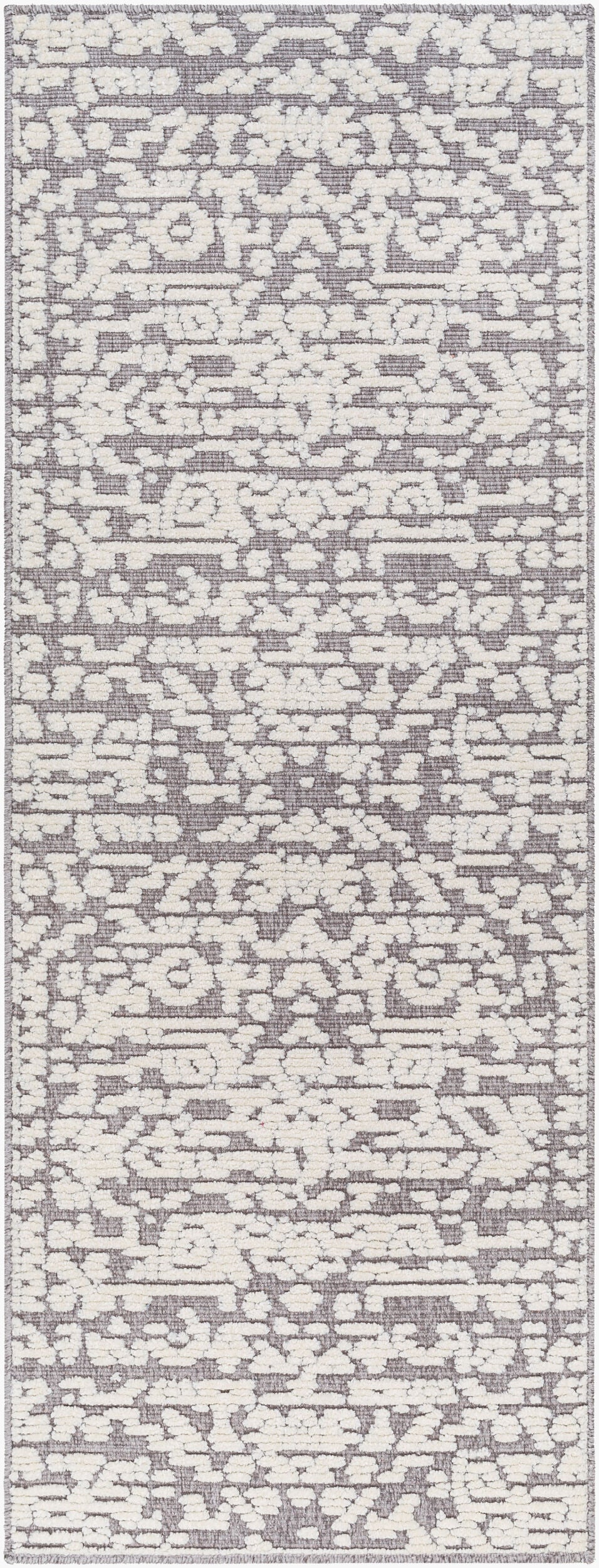 Lyna LYA-2319 7ft Runner Machine Woven Washable Runner Rug
