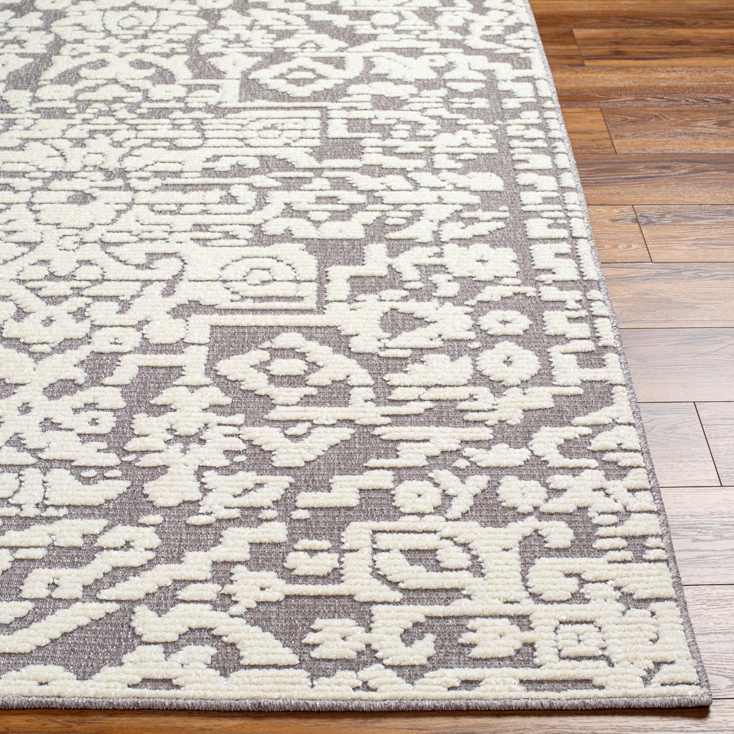 Lyna LYA-2319 3' x 5' Machine Woven Washable Accent Rug