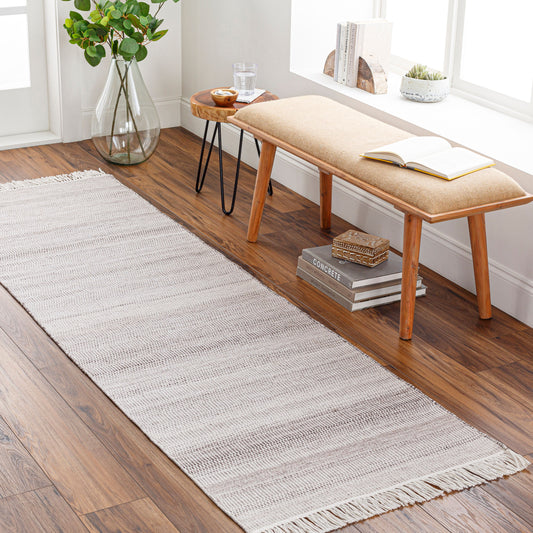 Lily LYI-2301 8ft Runner Handmade Recyled Runner Rug