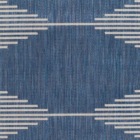 Malibu MBU-2317 6' x 9' Machine Woven Indoor/Outdoor Area Rug
