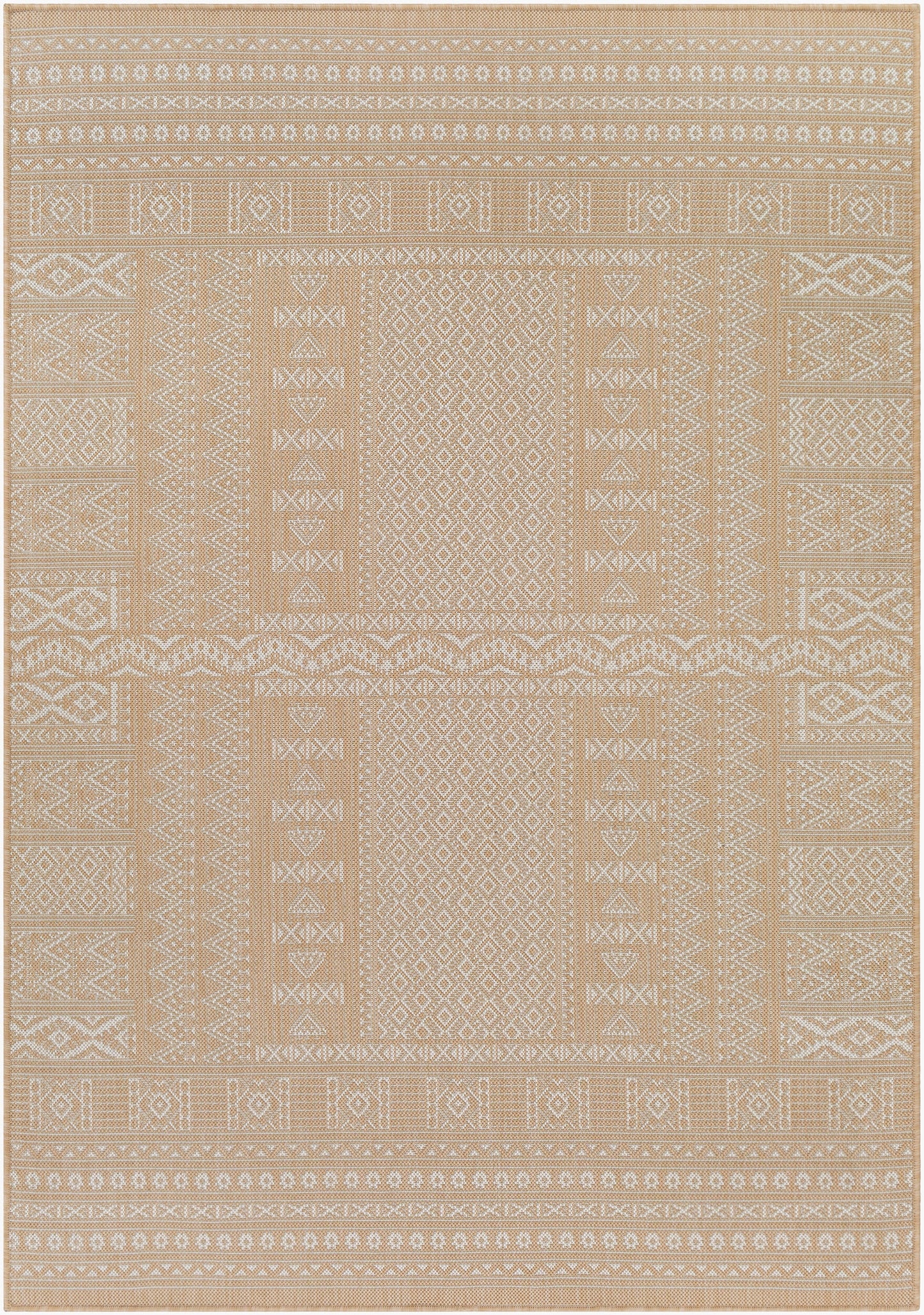 Malibu MBU-2322 5' x 7' Machine Woven Indoor/Outdoor Area Rug