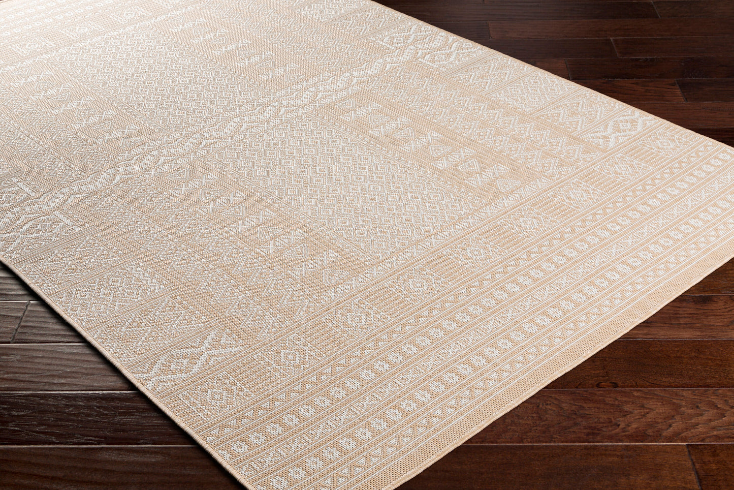 Malibu MBU-2322 5' x 7' Machine Woven Indoor/Outdoor Area Rug
