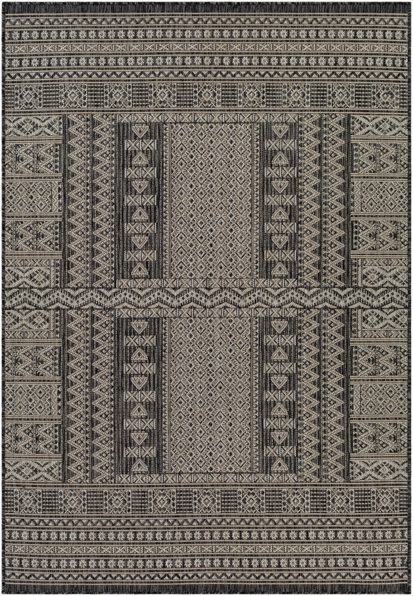 Malibu MBU-2323 5' x 7' Machine Woven Indoor/Outdoor Area Rug