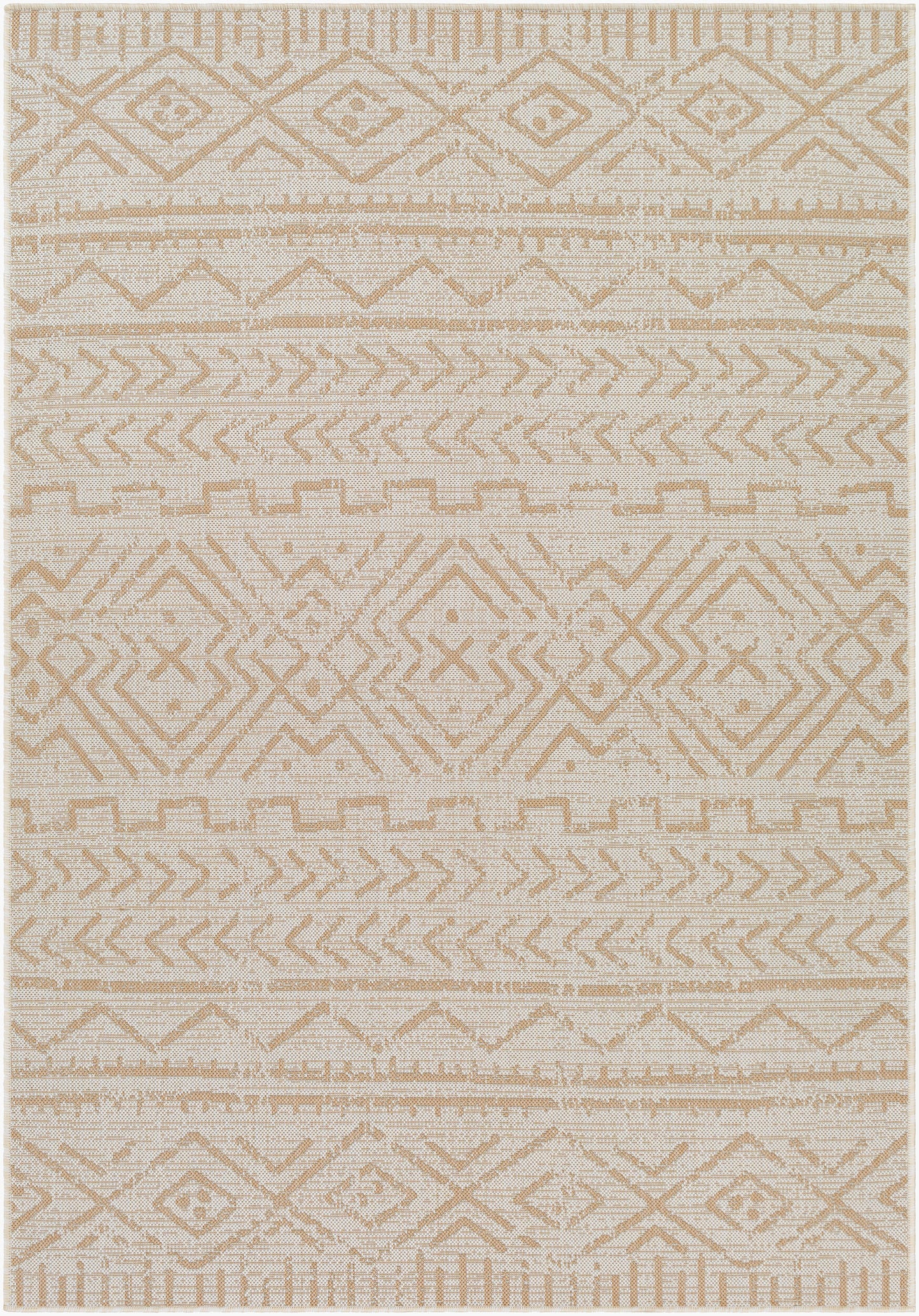 Malibu MBU-2330 5' x 7' Machine Woven Indoor/Outdoor Area Rug