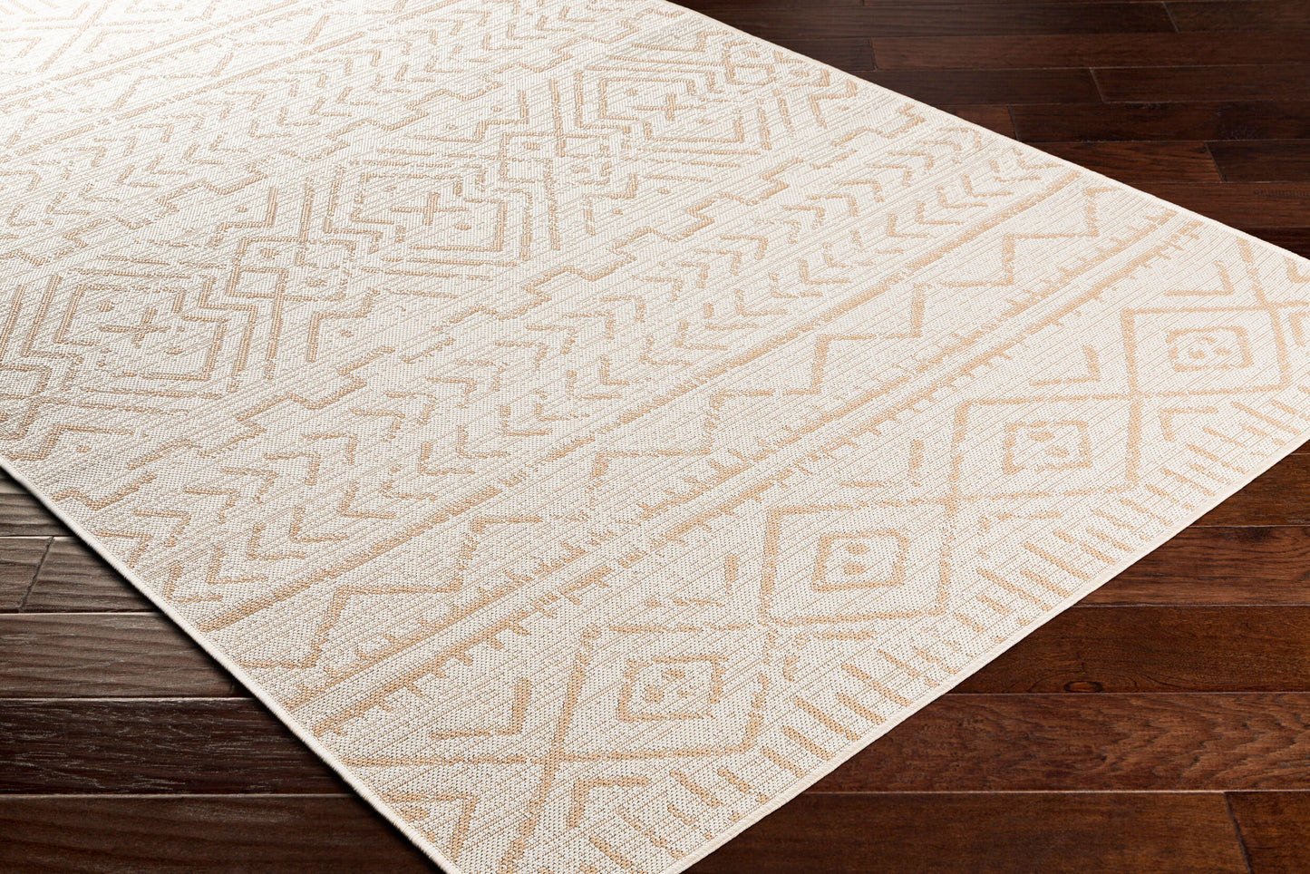 Malibu MBU-2330 5' x 7' Machine Woven Indoor/Outdoor Area Rug