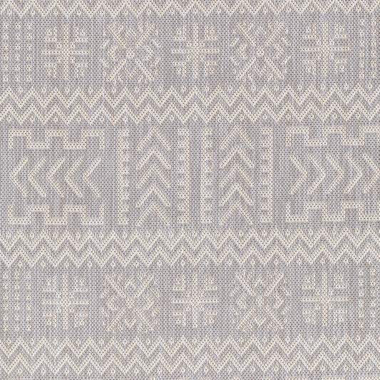 Alfombra Malibu MBU-2333 de 2,44 m x 3,05 m, tejida a máquina, para interior y exterior