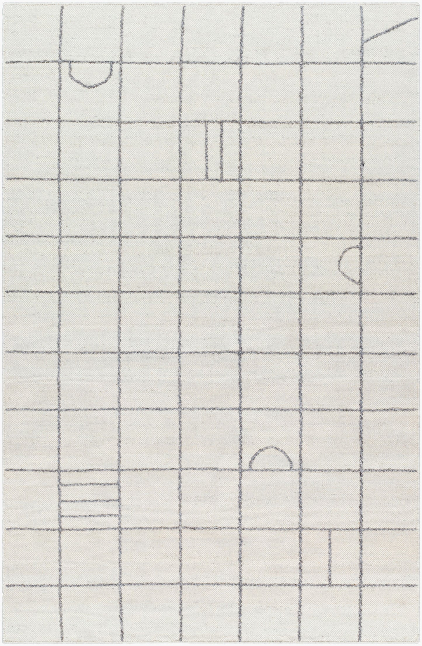Marcela MCL-2305 2' x 3' Handmade Wool Accent Rug