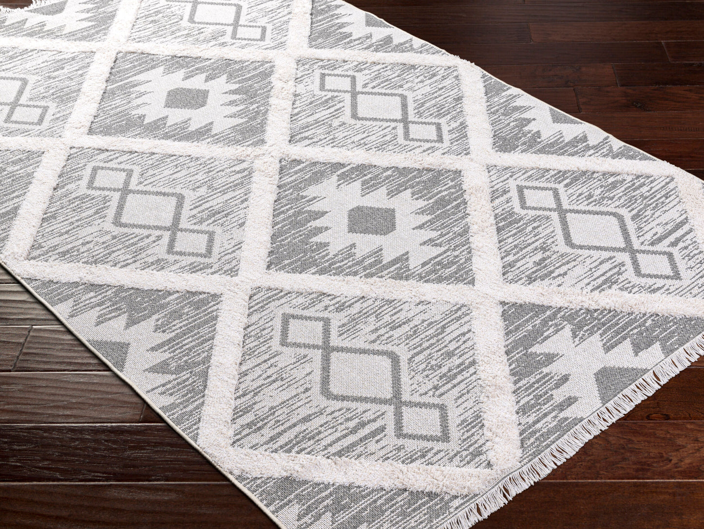 Morocotton MCT-2300 2' x 3' Machine Woven Accent Rug