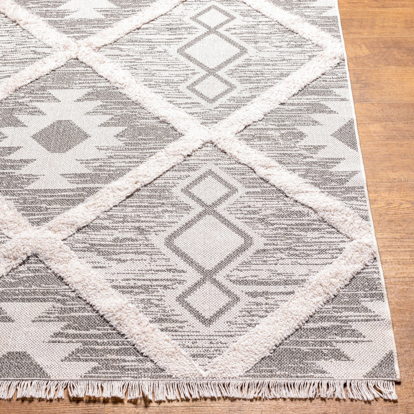 Morocotton MCT-2300 2' x 3' Machine Woven Accent Rug