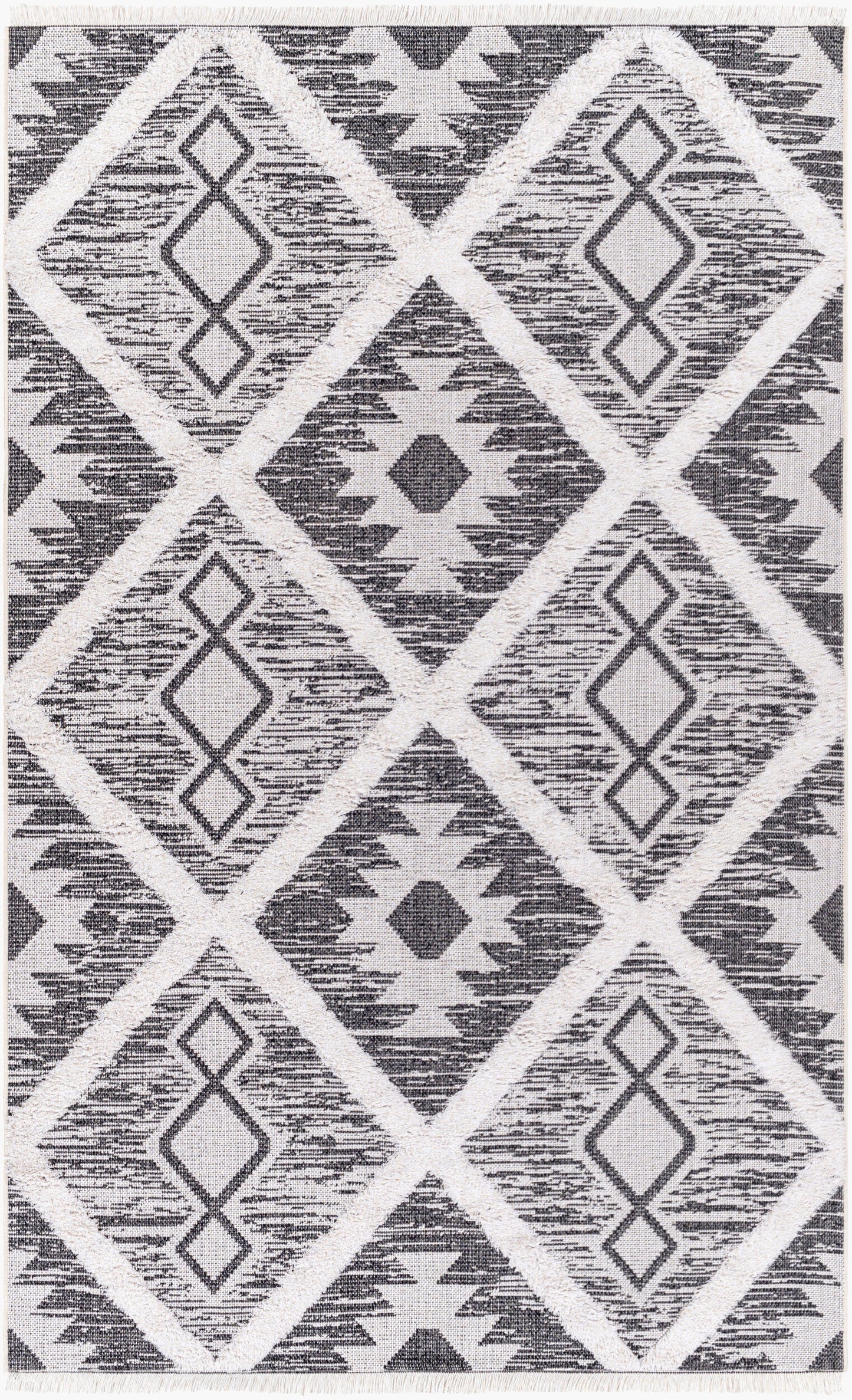 Morocotton MCT-2301 2' x 3' Machine Woven Accent Rug