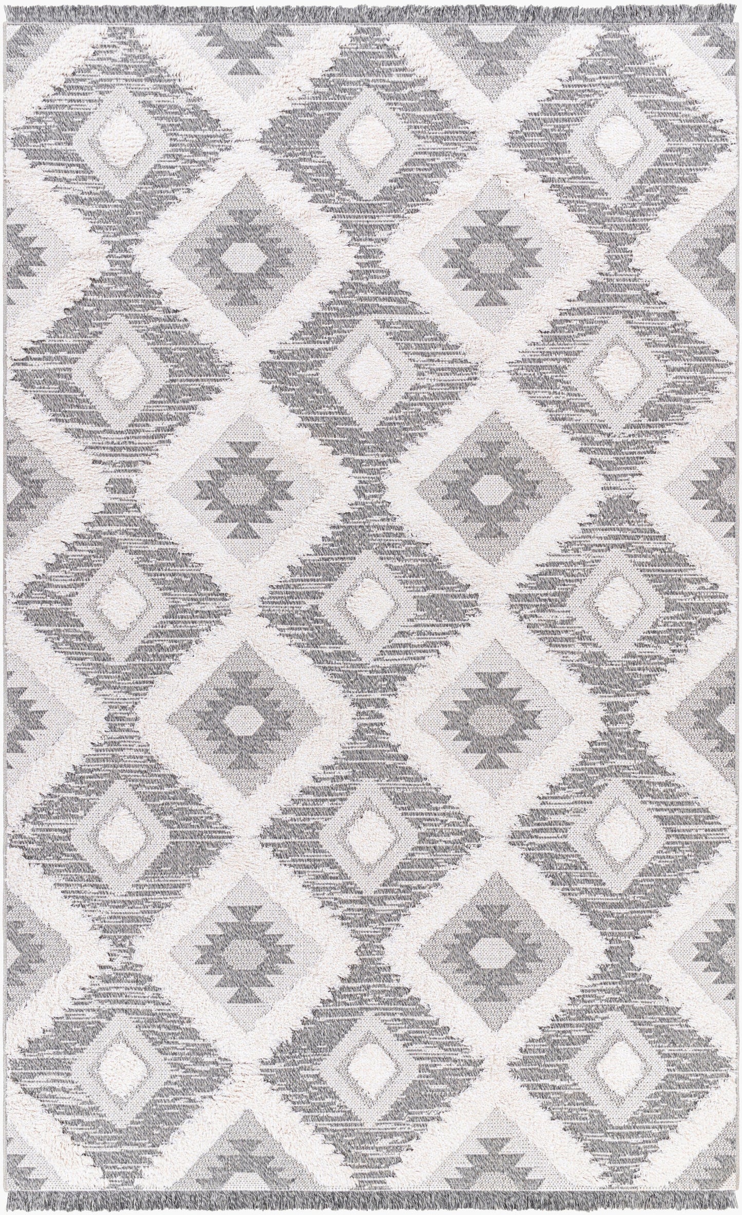 Morocotton MCT-2303 2' x 3' Machine Woven Accent Rug