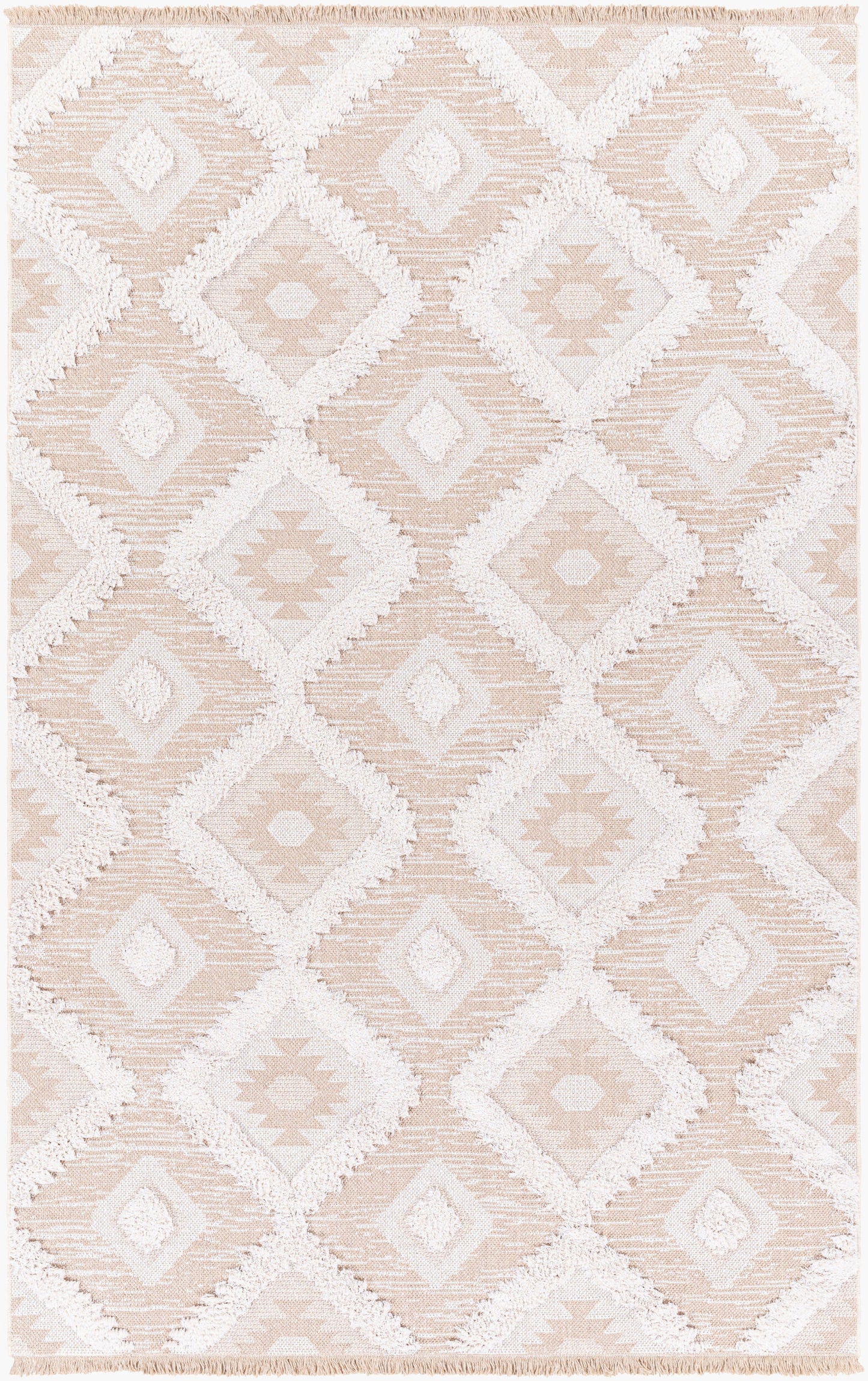 Morocotton MCT-2304 2' x 3' Machine Woven Accent Rug