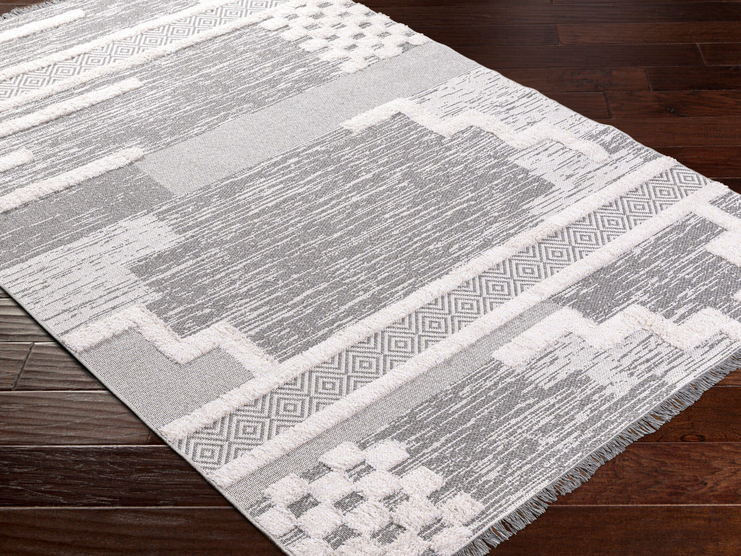 Morocotton MCT-2305 2' x 3' Machine Woven Accent Rug