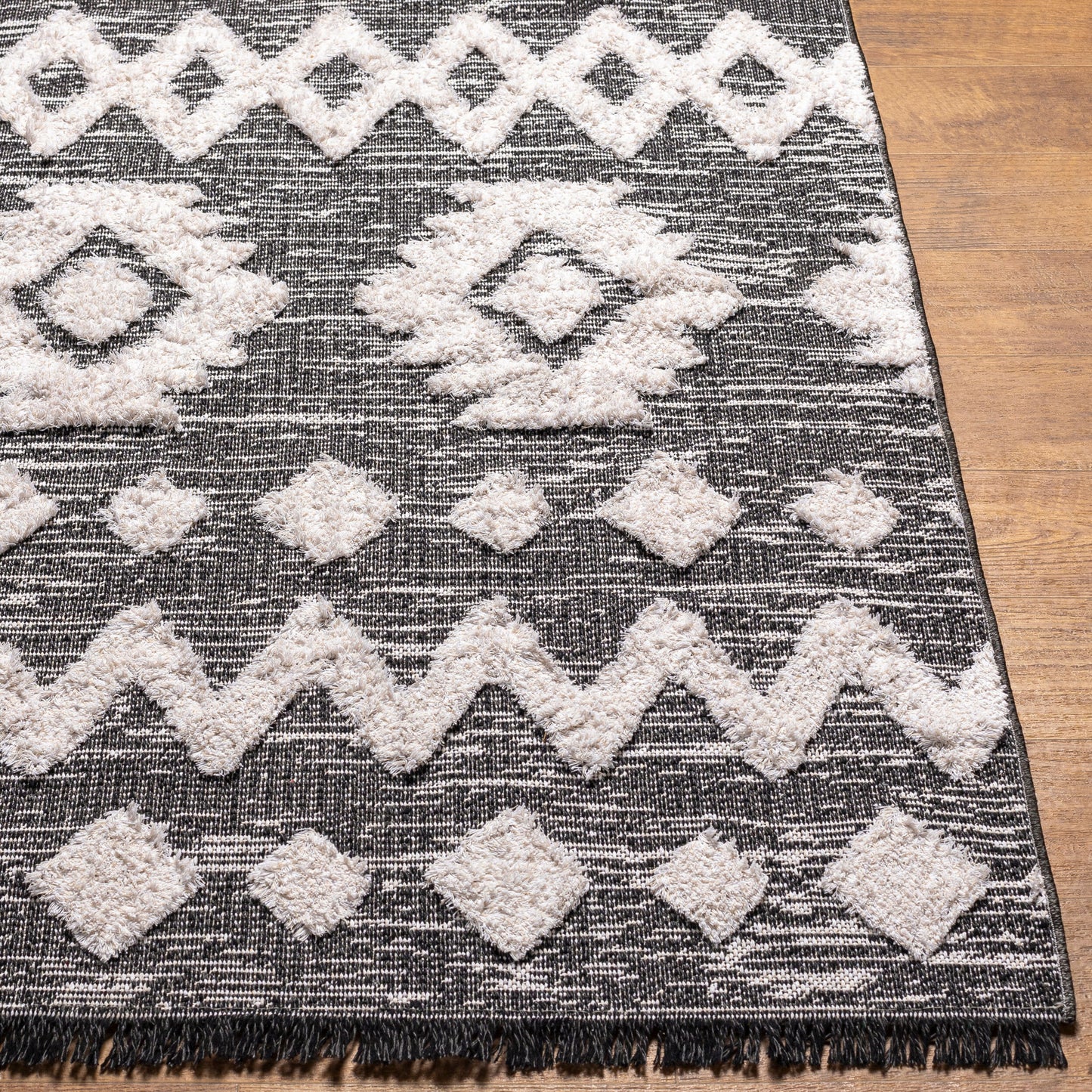 Morocotton MCT-2307 2' x 3' Machine Woven Accent Rug