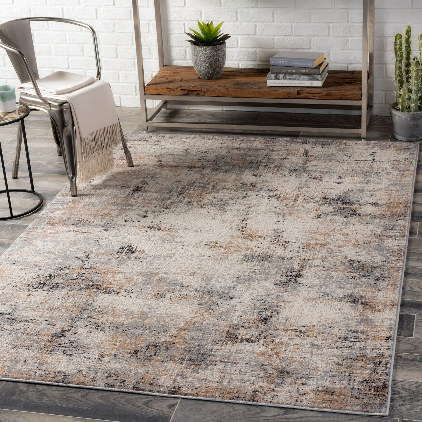Mood MDD-2301 5' x 7' Machine Woven Area Rug