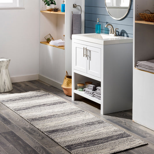 Mardin MDI-2301 8ft Runner Handmade Wool Runner Rug