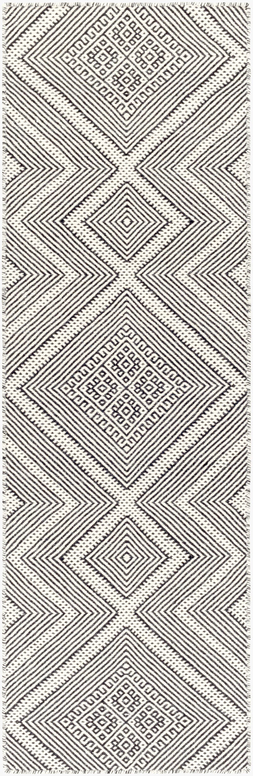 Alfombra de lana hecha a mano Mardin MDI-2308 de 2,4 m
