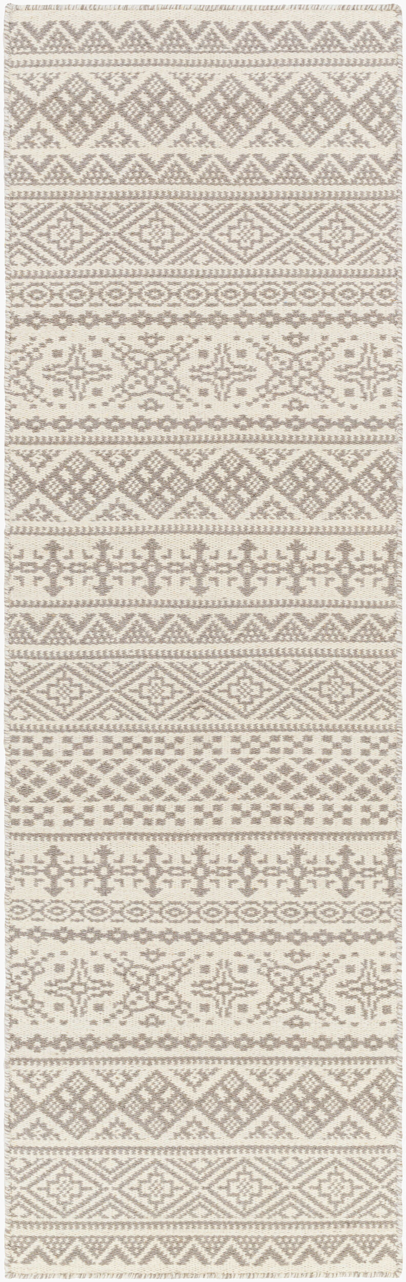 Mardin MDI-2312 8ft Runner Handmade Wool Runner Rug
