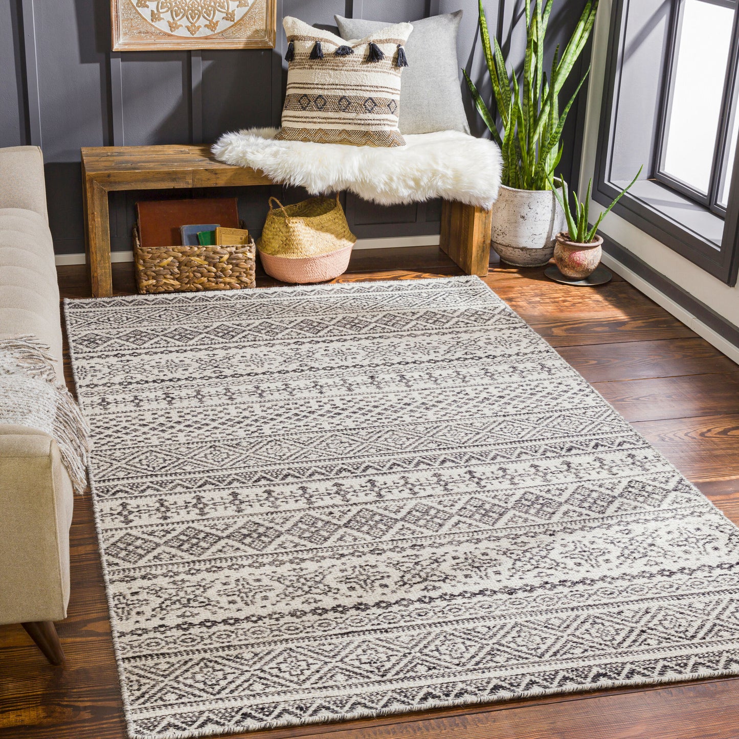 Mardin MDI-2313 9' x 12' Handmade Wool Area Rug