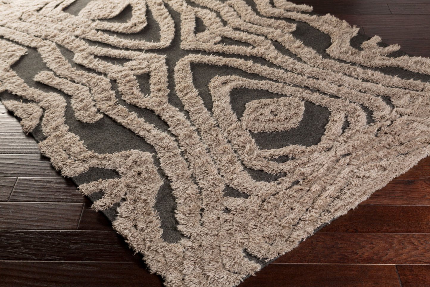 Midelt MDT-1005 2' x 3' Handmade Wool Accent Rug
